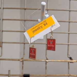 New Happy Holidays Earrings